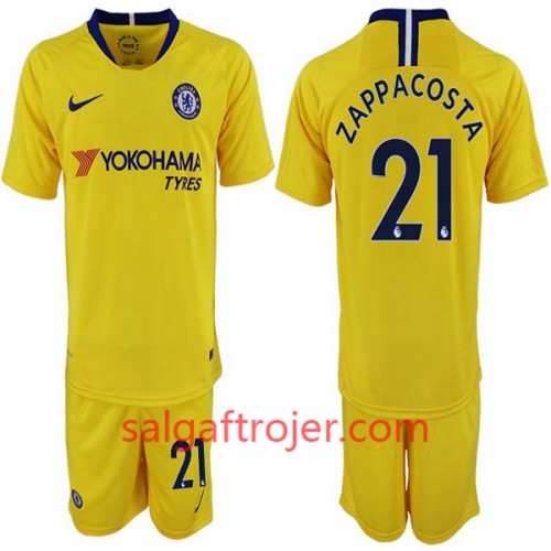 Chelsea Fodboldtrøjer Davide Zappacosta 21 Børn Udebanesæt 2018/19 Kort ærmer Chelsea Fodboldtrøjer Davide Zappacosta 21 Børn Udebanesæt 2018/19 Kort ærmer